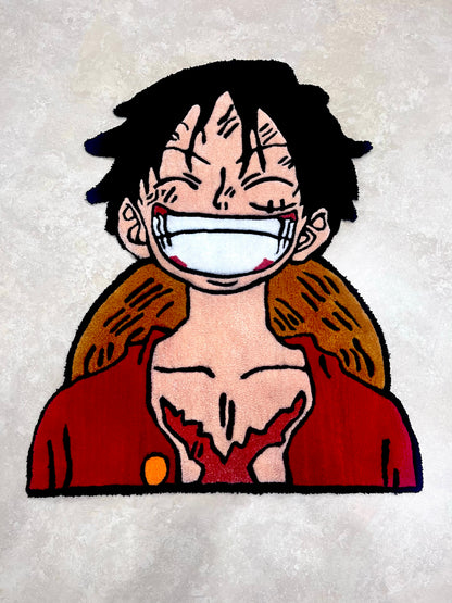 Monkey D. Luffy "One Piece" tufted rug