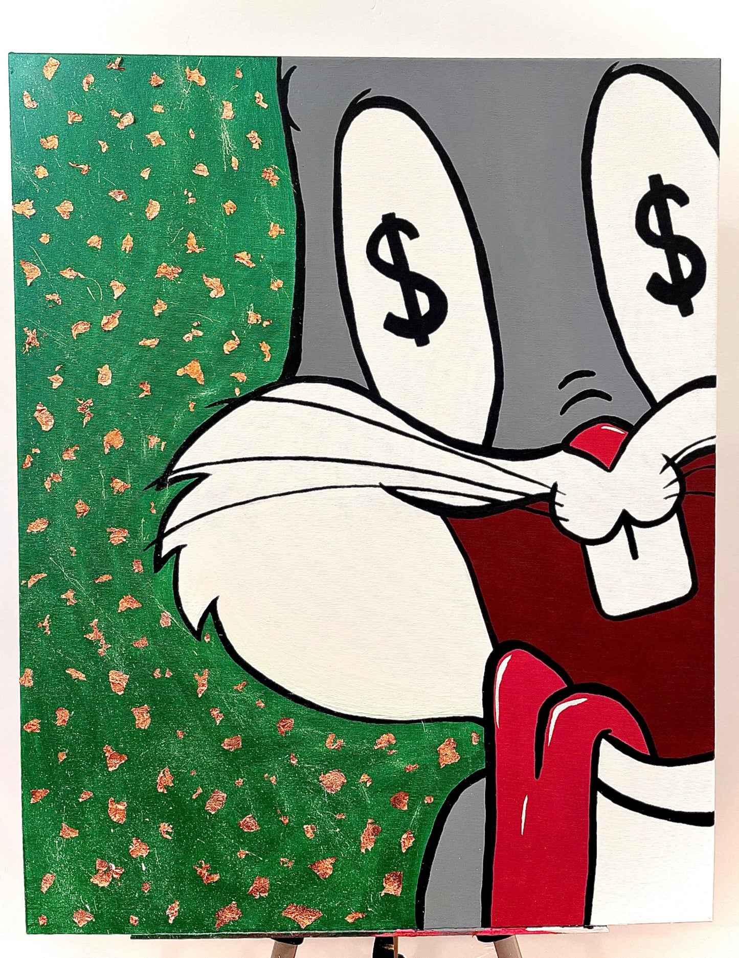 Bugs Bunny Painting On Canvas