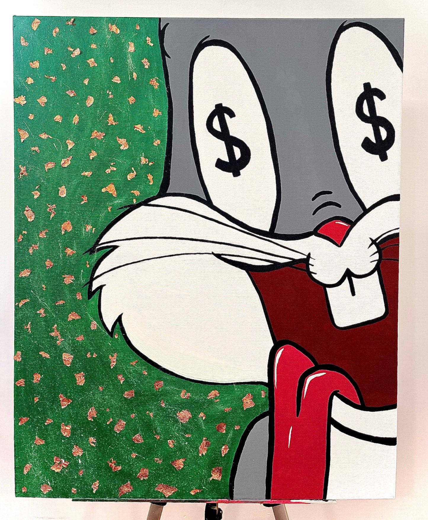 Bugs Bunny Painting On Canvas